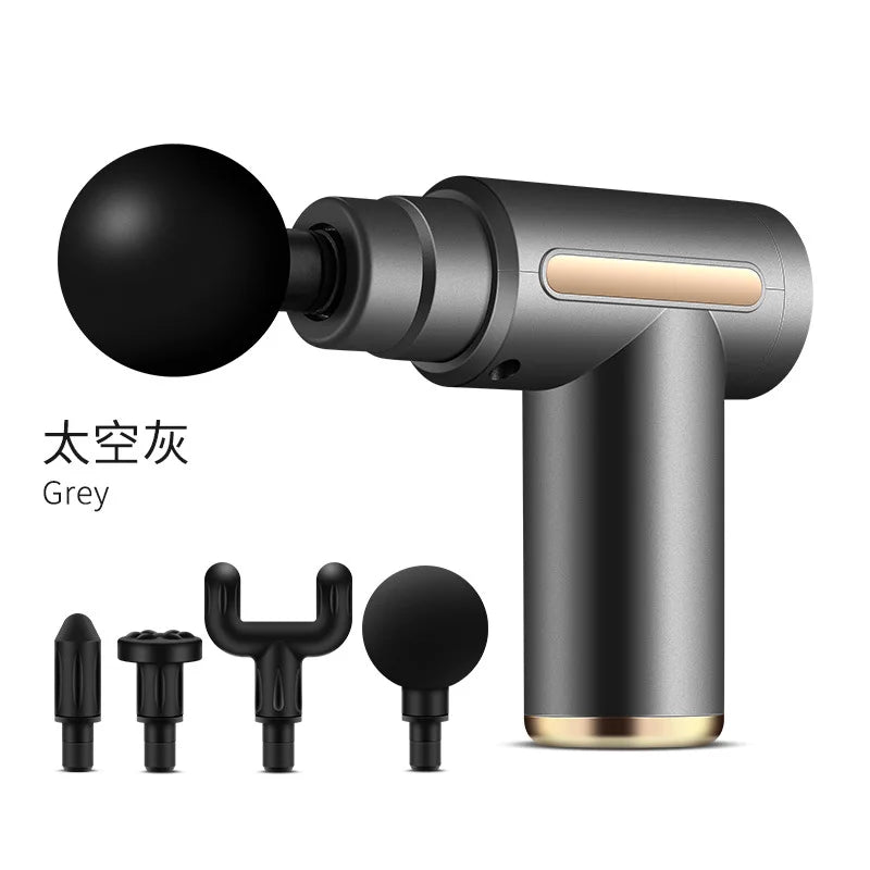 New Upgraded Portable Massage Gun Deep Tissue Muscle Relief Rechargeable Battery, Ideal for Back & Neck,Gift for Everyon